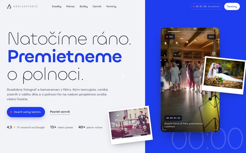 Web: Svadobné video
