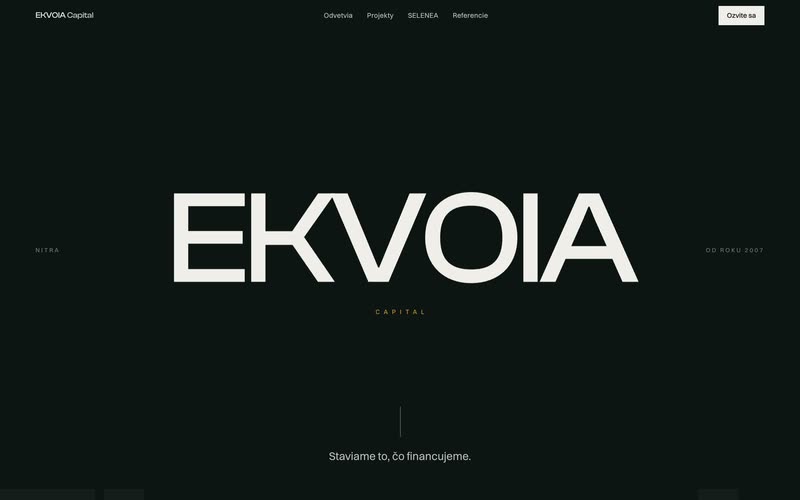 Web: Investičná spoločnosť