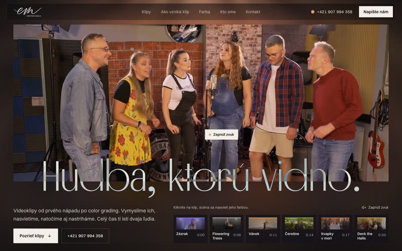 Web: Hudobné videoklipy