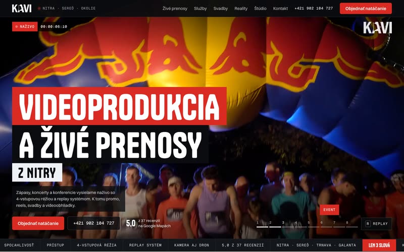 Web: Videoprodukcia