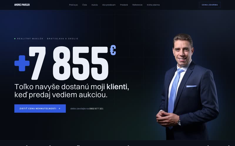 Web: Realitný maklér